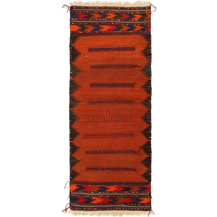 Handmade Table Sheet Kilim Runner 2' 2" x 5' 5" - No. AL14580