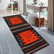 Handmade Table Sheet Kilim Runner 2' 1" x 4' 5" - No. AL63698