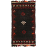 Hand Knotted Sufra Kilem Runner 2' 1" x 4' 1" - No. AL99452