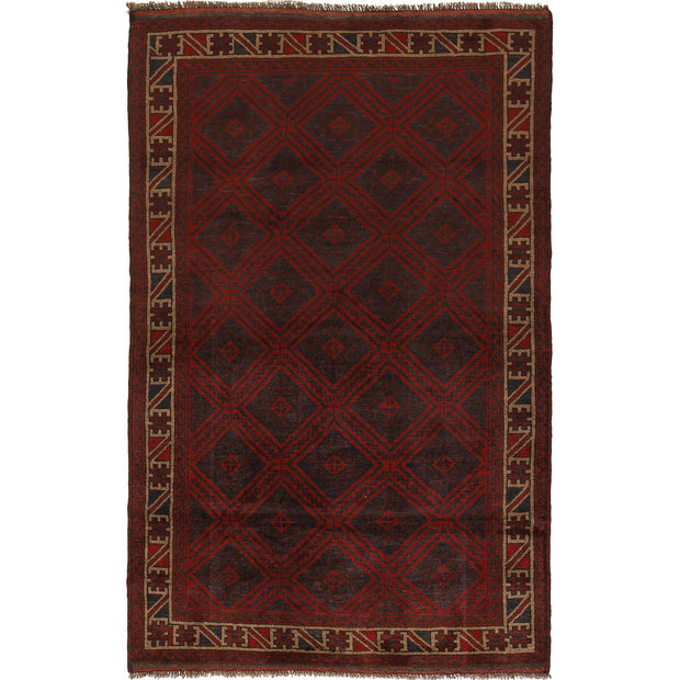 Handmade Baluchi Rug 4' 5" x 6' 10" - No. AL80118