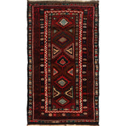 Tribal Baloch Rug 3' 6" x 6' 0" - No. AL49230
