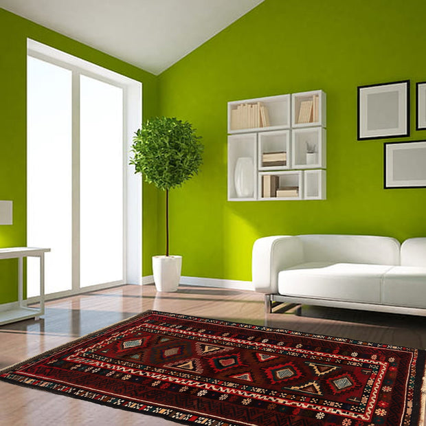 Tribal Baloch Rug 3' 6" x 6' 0" - No. AL49230