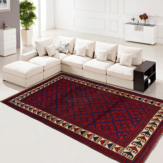 Hand Knotted Baluchi Rug 5' 7" x 8' 6" - No. AL72339
