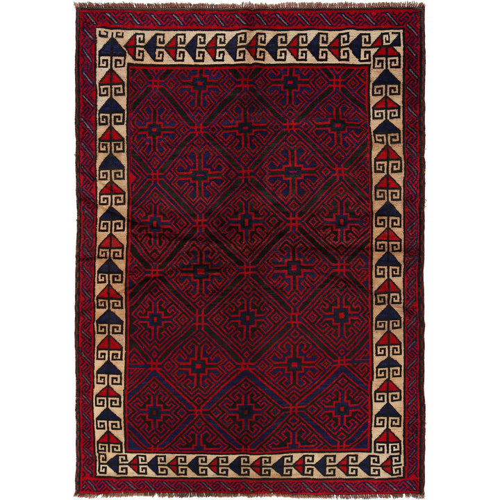 Traditional Baloch Rug 5' 6" x 8' 3" - No. AL54106