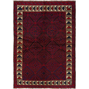 Traditional Baloch Rug 5' 6" x 8' 3" - No. AL29057