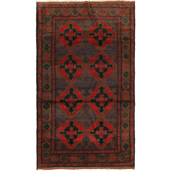 Handmade Baluchi Rug 4' 3" x 7' 4" - No. AL83780