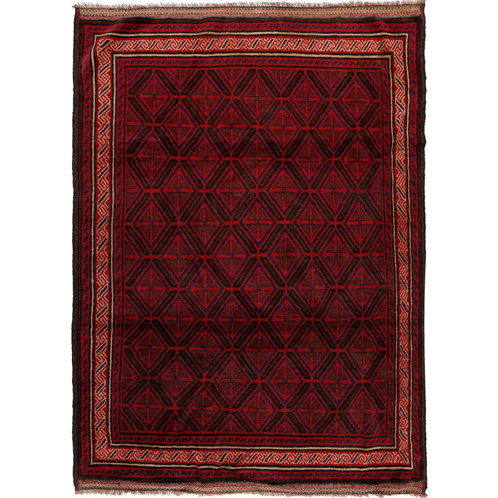 Hand Knotted Baluchi Rug 5' 3" x 7' 5" - No. AL42829