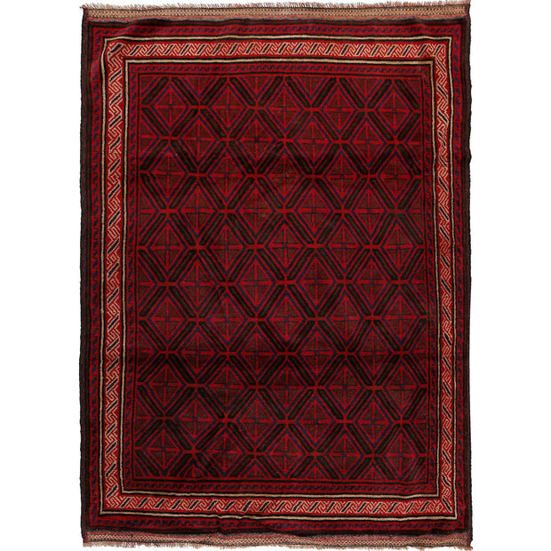 Hand Knotted Baluchi Rug 5' 3" x 7' 5" - No. AL42829