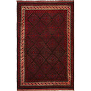 Hand Knotted Baluchi Rug 4' 11" x 7' 6" - No. AL18295
