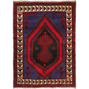 Tribal Baloch Rug 4' 7" x 6' 2" - No. AL55852