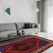 Tribal Baloch Rug 4' 7" x 6' 2" - No. AL55852