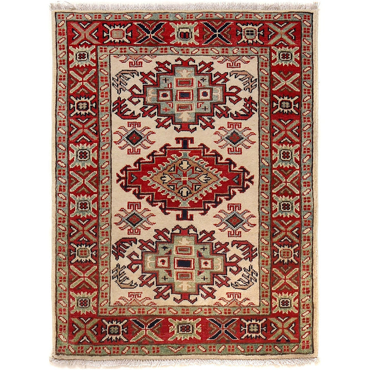 Oriental Kazak Rug 2' 9" x 3' 8" - No. AL99087