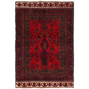 Tribal Baloch Rug 3' 9" x 5' 6" - No. AL56894