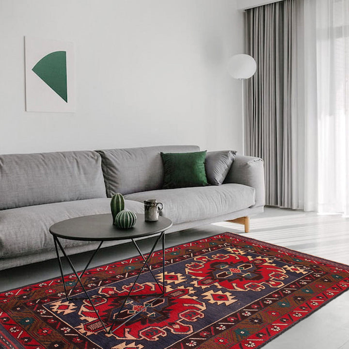 Tribal Baloch Rug 3' 6" x 6' 4" - No. AL94166