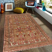 Hand Knotted Overdye Wool Rug 4' 0" x 6' 4" - No. AL75966