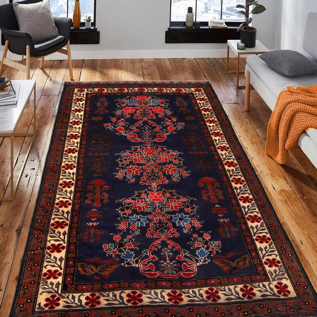 Tribal Baloch Rug 4' 0" x 7' 3" - No. AL54305