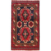 Tribal Baloch Rug 3' 6" x 6' 3" - No. AL53775