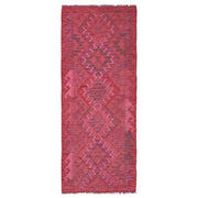Handmade Overdye Kilim Runner 2' 2" x 5' 7" - No. AL67608