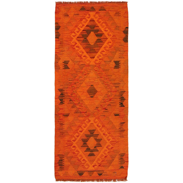 Overdyed Chobi Kilim Runner 2' 0" x 4' 11" - No. AL70552