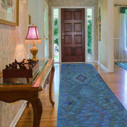 Blue Color Overdyed Kelim 2' 0" x 5' 7" - No. AL75213