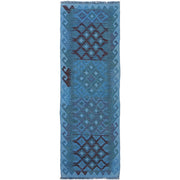 Handmade Overdyed Kilim Runner 2' 1" x 6' 5" - No. AL94554