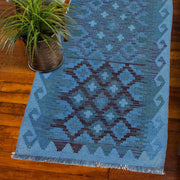 Handmade Overdyed Kilim Runner 2' 1" x 6' 5" - No. AL94554