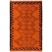 Handmade Overdyed Kilim 3' 4" x 5' 1" - No. AL41970