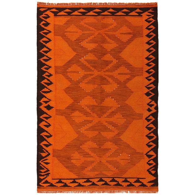 Handmade Overdyed Kilim 3' 4" x 5' 1" - No. AL41970