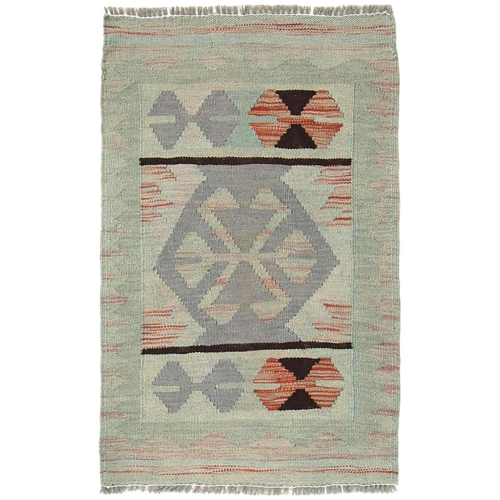 Overdyed Chobi Kilim 1' 11" x 2' 11" - No. AL21636