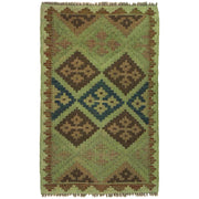 Overdyed Chobi Kilim 1' 11" x 3' 1" - No. AL95899