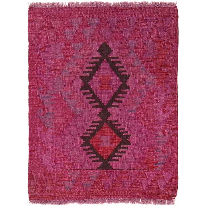 Handmade Overdyed Kilim 2' 0" x 2' 7" - No. AL56839