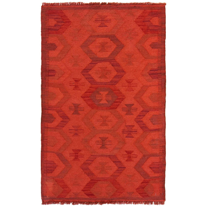 Handmade Overdye Kilim 2' 6" x 4' 1" - No. AL65298