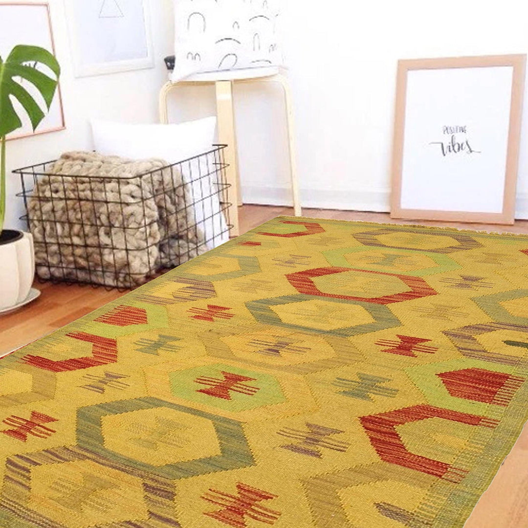 Overdyed Chobi Kilim 2' 6" x 4' 1" - No. AL44326