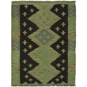Handmade Overdye Kilim 2' 9" x 3' 10" - No. AL40974