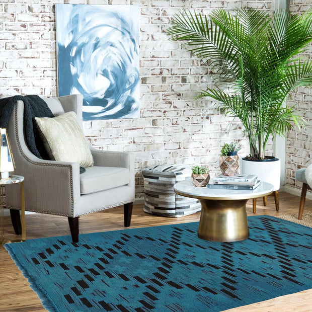 Handmade Overdye Kilim 2' 6" x 4' 5" - No. AL50102