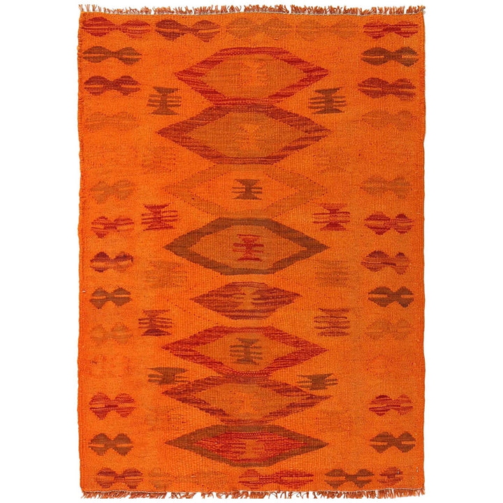 Overdyed Chobi Kilim 2' 7" x 3' 10" - No. AL56647