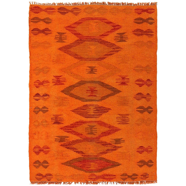 Overdyed Chobi Kilim 2' 7" x 3' 10" - No. AL56647