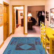 Hand Knotted Overdyed Kilim 3' 6" x 5' 2" - No. AL33510