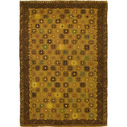 Hand Knotted Overdye Wool Rug 3' 3" x 4' 8" - No. AL57684