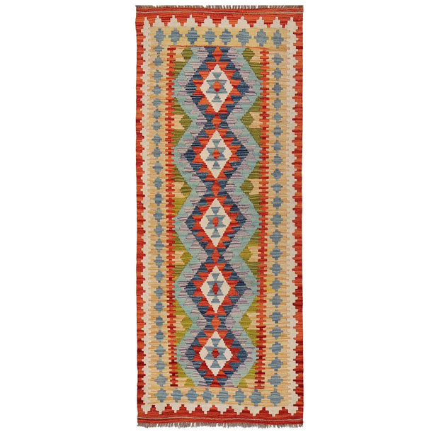 Short Chobi Kilim Runner 2' 5" x 6' 3" - No. AL66907