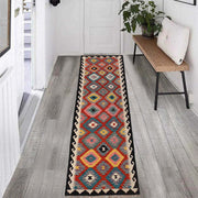 Hand Made Afghan Kilim Runner 2' 8" x 10' 0" - No. AL31341