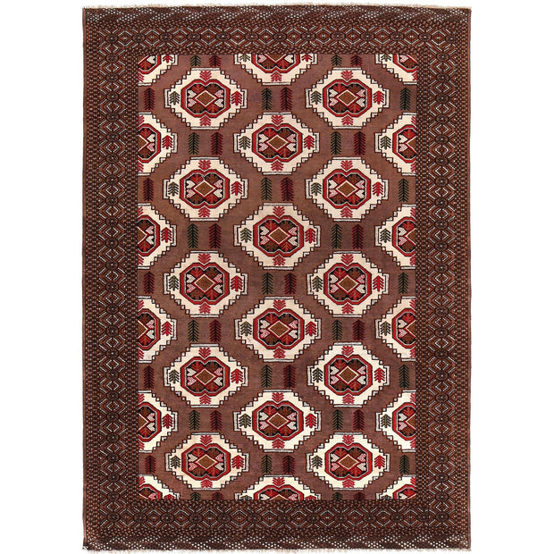 Handmade Baluchi Rug 6' 6" x 9' 1" - No. AL58589