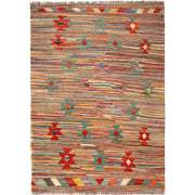 Hand Knotted Flatweave Kilim 3' 3" x 4' 9" - No. AL52307