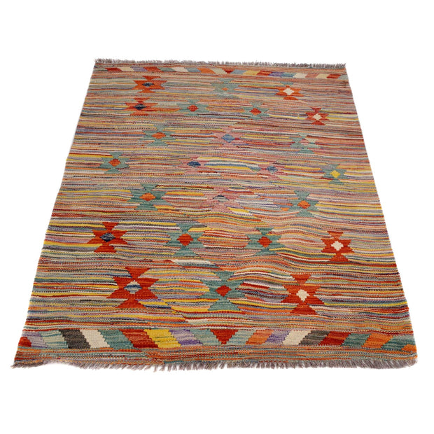 Hand Knotted Flatweave Kilim 3' 3" x 4' 9" - No. AL52307