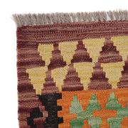 Handmade Vegetable Kelim 2' 10" x 5' 2" - No. AL23402