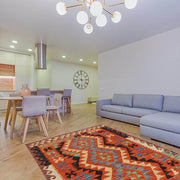 Handmade Vegetable Kelim 2' 10" x 5' 2" - No. AL23402