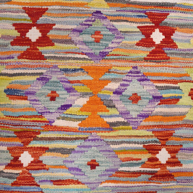 Handmade Turkish Design Wool Kilim 3' 3" x 5' 1" - No. AL82986