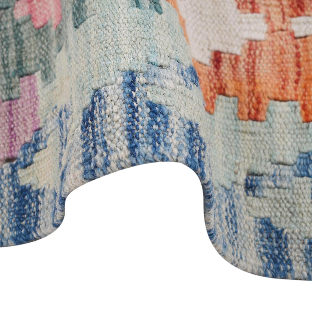 Handmade Vegetable Kilim 5' 11" x 8' 0" - No. AL43186