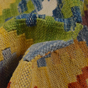 Handmade Turkish Design Wool Kilim Runner 2' 9" x 9' 8" - No. AL99487