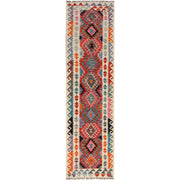 Handmade Vegetable Kilim Runner 2' 6" x 9' 7" - No. AL72179